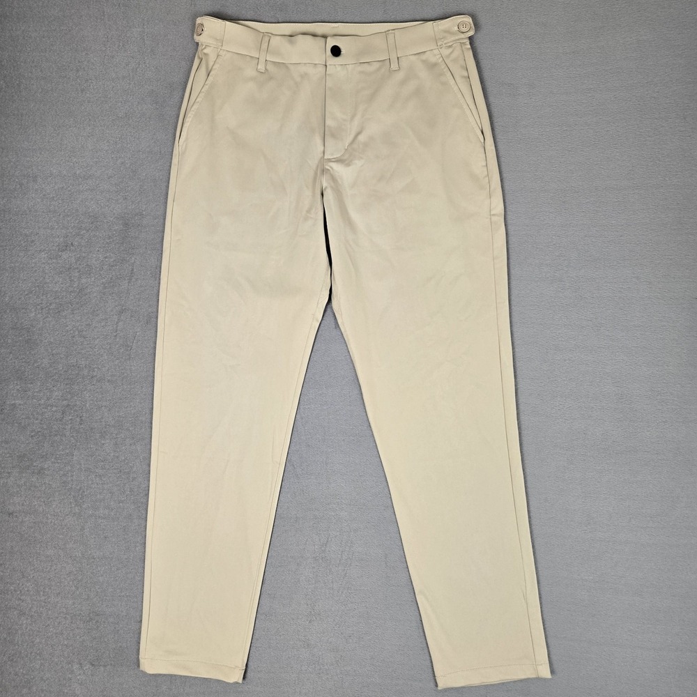 YoungLA Pants Mens 32R Office Tech Performance Straight Chino Slacks #626